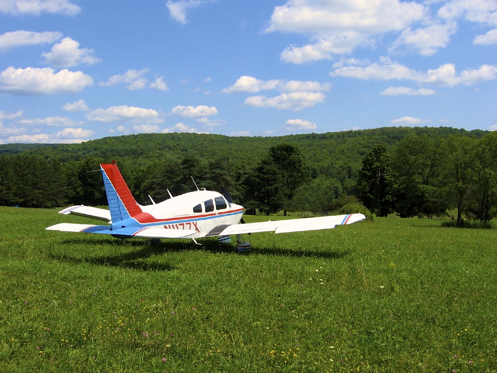 Cessna Plane on Farm 038