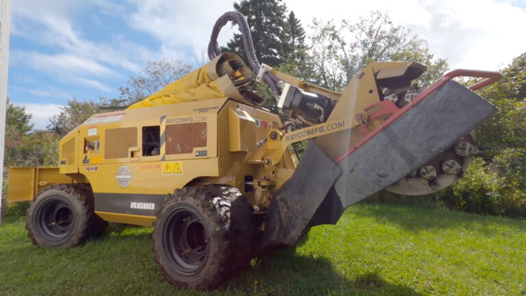 Raycom RG80 Stump Grinder